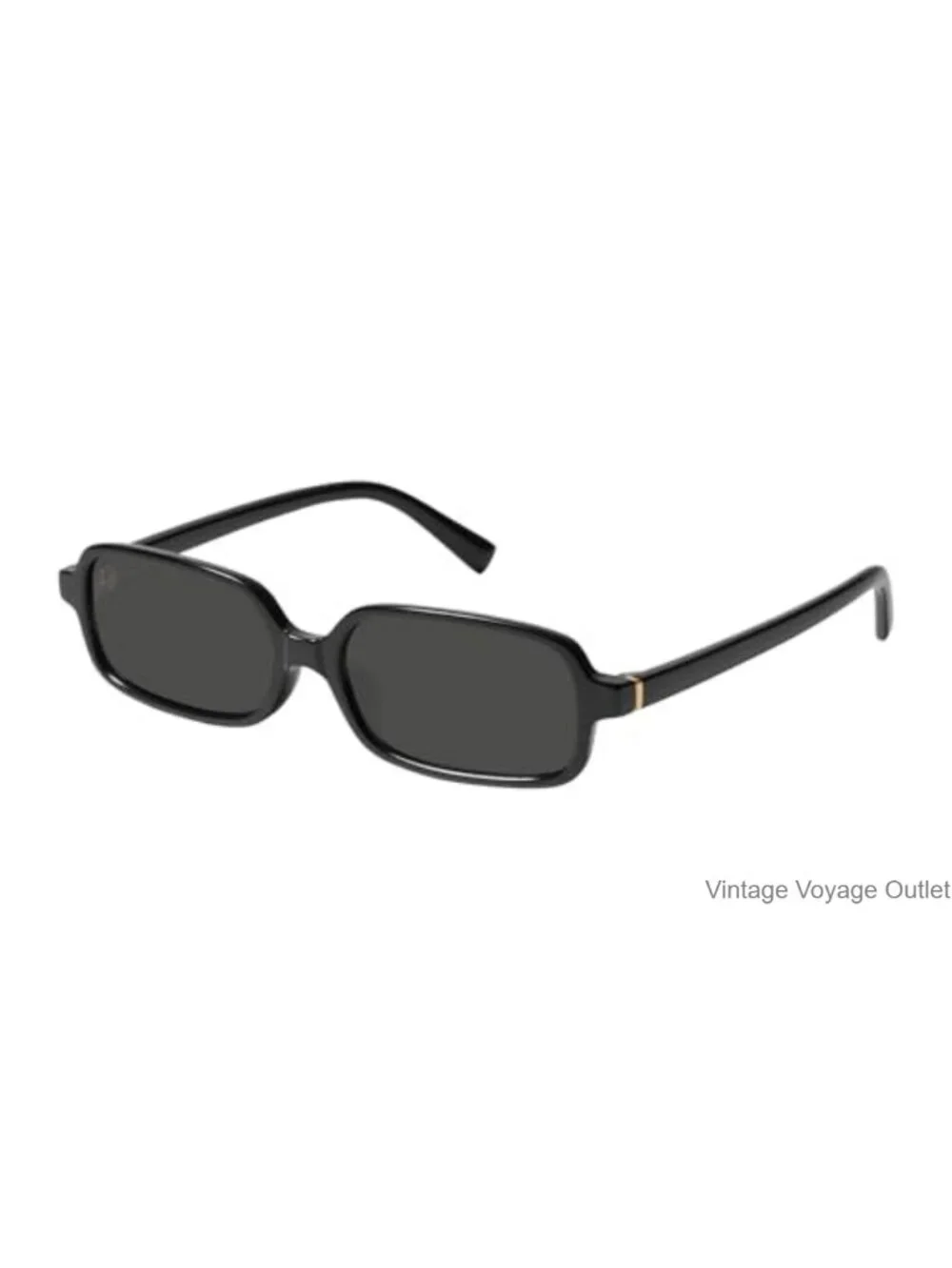 Retro Narrow Rectangle Sunglasses for Women UV400 Protection Lightweight